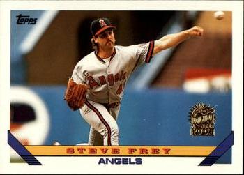 1993 Topps - Inaugural Marlins #728 Steve Frey Front