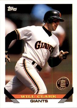 1993 Topps - Inaugural Rockies #10 Will Clark Front