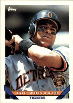 1993 Topps - Inaugural Rockies #160 Lou Whitaker Front