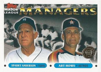 1993 Topps - Inaugural Rockies #506 Sparky Anderson / Art Howe Front