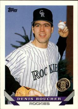 1993 Topps - Inaugural Rockies #541 Denis Boucher Front
