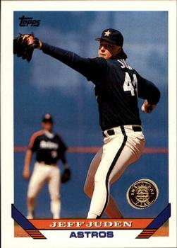 1993 Topps - Inaugural Rockies #709 Jeff Juden Front