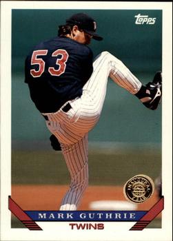 1993 Topps - Inaugural Rockies #777 Mark Guthrie Front