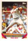 1993 Topps Micro #4 Roger Clemens Front