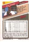 1993 Topps Micro #12 Lee Smith Back