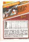1993 Topps Micro #29 Dwayne Henry Back