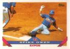 1993 Topps Micro #42 Spike Owen Front