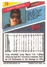 1993 Topps Micro #78 Greg A. Harris Back