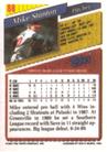 1993 Topps Micro #88 Mike Stanton Back