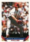 1993 Topps Micro #235 Mitch Williams Front