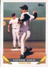1993 Topps Micro #453 Victor Cole Front