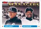 1993 Topps Micro #504 Gene Lamont / Don Baylor Front