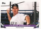 1993 Topps Micro #774 Curtis Leskanic Front
