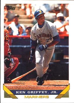 1992 Topps - 1993 Topps Pre-Production Samples #179 Ken Griffey, Jr. Front
