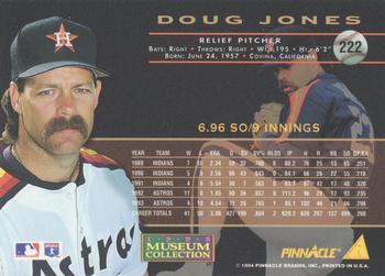 1994 Pinnacle - Museum Collection #222 Doug Jones Back