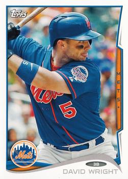 2014 Topps New York Mets #NYM-1 David Wright Front