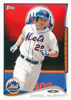 2014 Topps New York Mets #NYM-5 Daniel Murphy Front