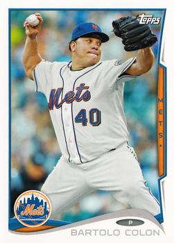 2014 Topps New York Mets #NYM-7 Bartolo Colon Front