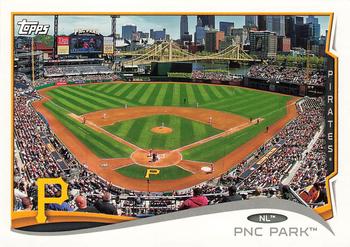 2014 Topps Pittsburgh Pirates #PIT-17 PNC Park Front