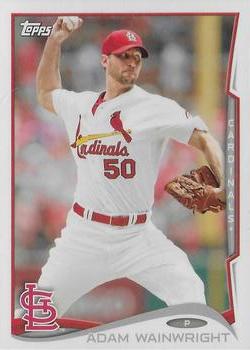 2014 Topps St. Louis Cardinals #STL2 Adam Wainwright Front