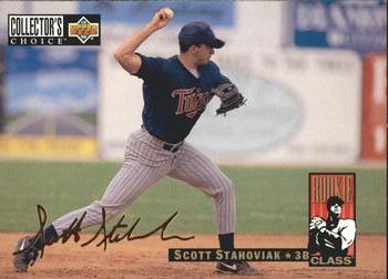 1994 Collector's Choice - Gold Signature #18 Scott Stahoviak Front