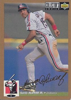 1994 Collector's Choice - Gold Signature #34 Sandy Alomar Jr. Front
