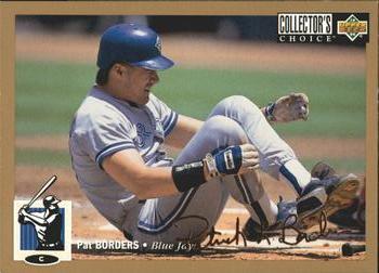 1994 Collector's Choice - Gold Signature #60 Pat Borders Front
