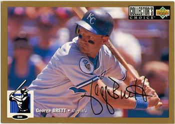 1994 Collector's Choice - Gold Signature #65 George Brett Front