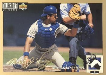 1994 Collector's Choice - Gold Signature #400 Mike Piazza Front