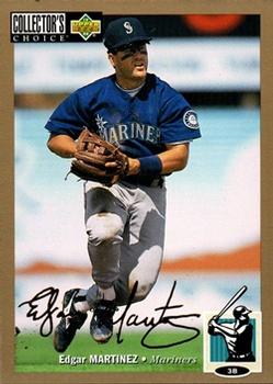 1994 Collector's Choice - Gold Signature #480 Edgar Martinez Front