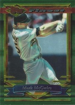 1994 Topps - Finest Preproduction #78 Mark McGwire Front