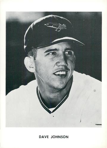 1967 Bethlehem Steel Baltimore Orioles Player Photos #NNO Dave Johnson Front