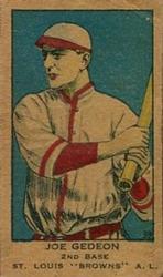 1919-21 W514 #39 Joe Gedeon Front