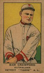 1919-21 W514 #95 Sam Crawford Front