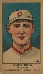 1919-21 W514 #98 Jimmy Ring Front