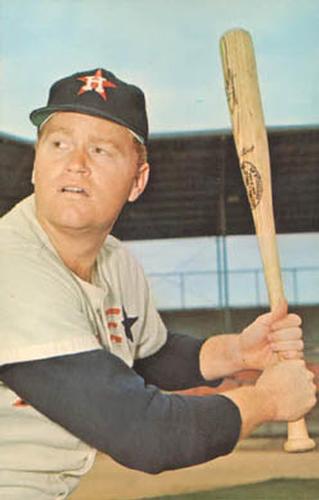 1968 Dexter Press Houston Astros #11 Rusty Staub Front