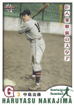 2006 BBM Nostalgic Baseball #001 Haruyasu Nakajima Front