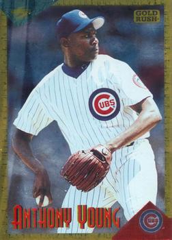 1994 Score Rookie & Traded - Gold Rush #RT31 Anthony Young Front