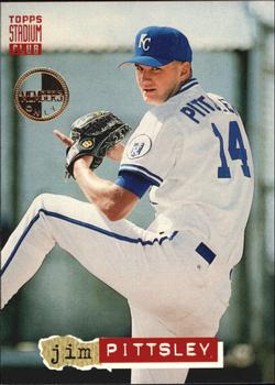 1994 Stadium Club - Members Only #712 Jim Pittsley Front