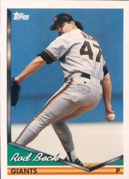 1994 Topps Bilingual #146 Rod Beck Front