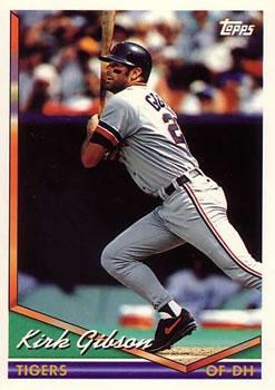 1994 Topps Bilingual #228 Kirk Gibson Front