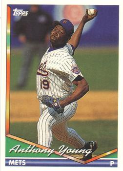 1994 Topps Bilingual #359 Anthony Young Front