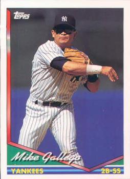 1994 Topps Bilingual #432 Mike Gallego Front