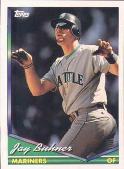 1994 Topps Bilingual #472 Jay Buhner Front