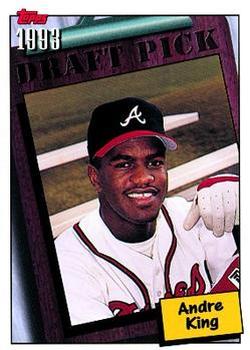 1994 Topps Bilingual #752 Andre King Front
