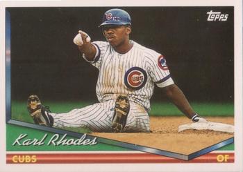 1994 Topps Bilingual #657 Tuffy Rhodes Front