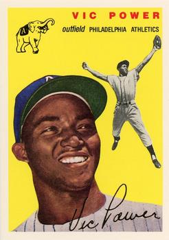 1994 Topps Archives 1954 - Gold #52 Vic Power Front