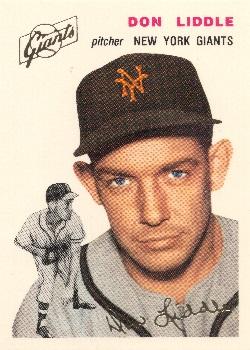1994 Topps Archives 1954 - Gold #225 Don Liddle Front