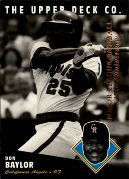 1994 Upper Deck All-Time Heroes - 125th Anniversary #179 Don Baylor Front