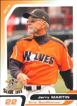 2012 Grandstand Erie SeaWolves #NNO Jerry Martin Front